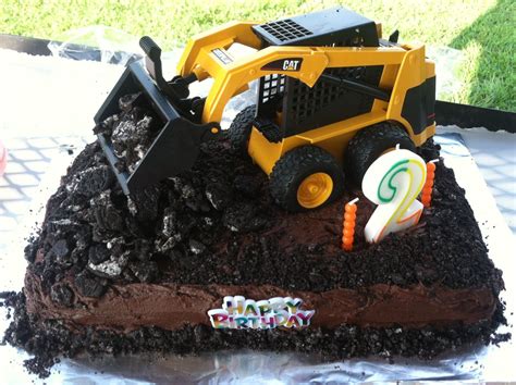 Skidloader Cake 